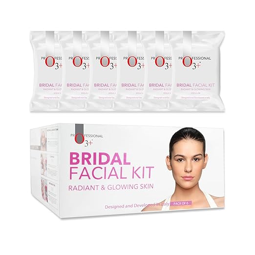 O3+ Bridal Facial Kit (120g X 6) O3+ Bridal Facial Kit Full Box Salon Pack(120g X 6)
