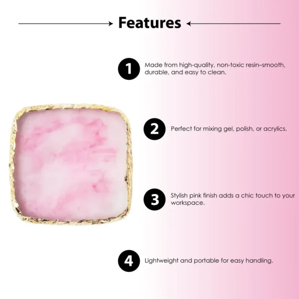 Shills Professional Nail Resin Palette - Pink