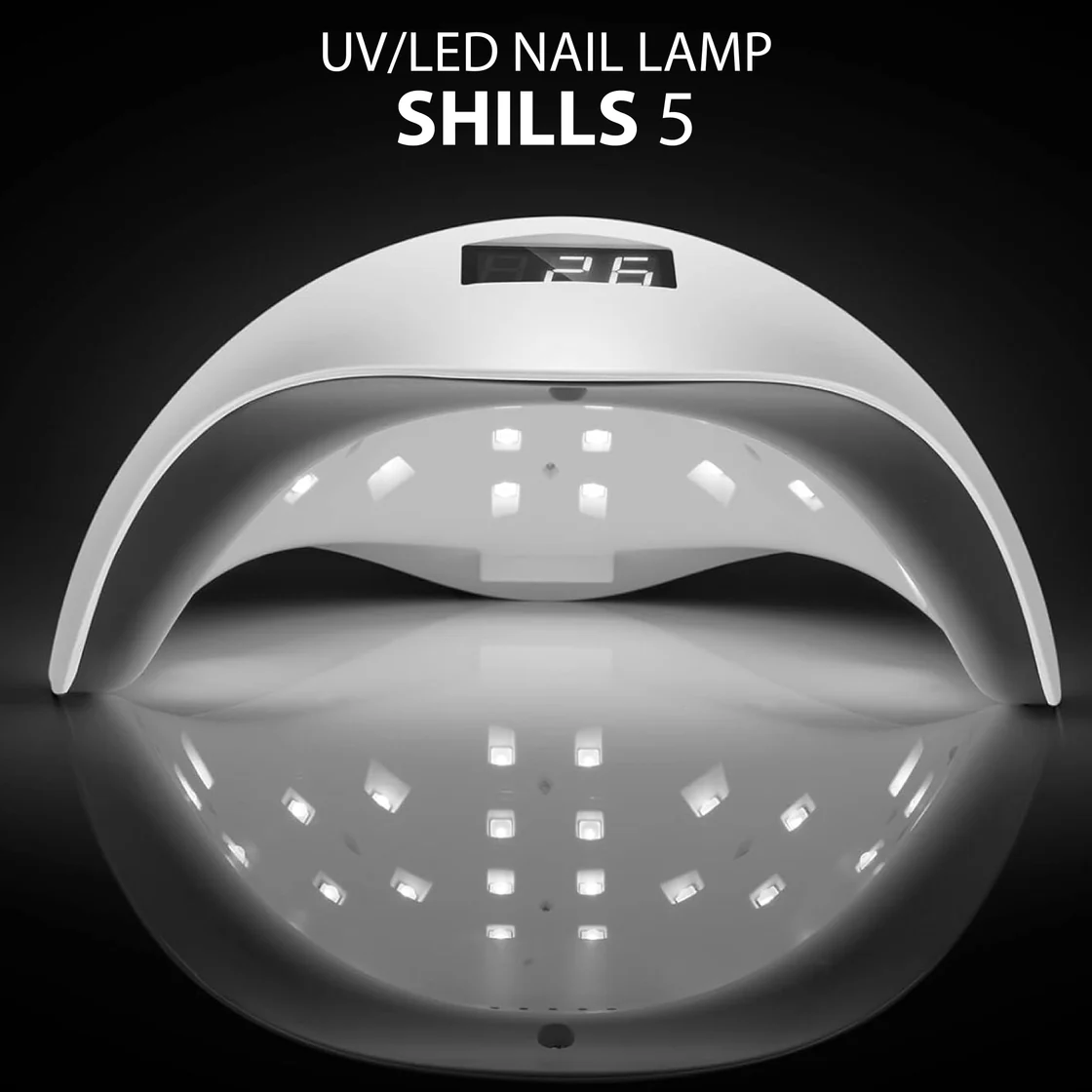 Shills Professional SHILLS 5 48W UV-LED Nail Lamp- Shills Professional SHILLS 5 UV-LED Nail Lamp - 48W