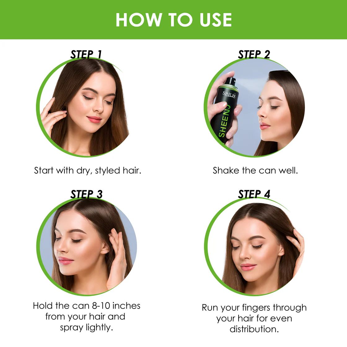 Shills Professional Sheen+ super shine hair spray