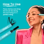 Swiss Beauty Craze 2-N 1 Eyeliner With Stamp Duo