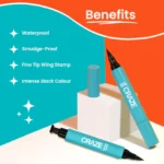 Swiss Beauty Craze 2-N 1 Eyeliner With Stamp Duo