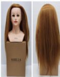 Shills Mannequin Shoulder Neck Hair Dummy Doll For Hair Style Machine Use - Brown