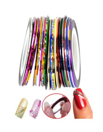 Shills Professional Nail Art Multicolor Rolls Striping Tape