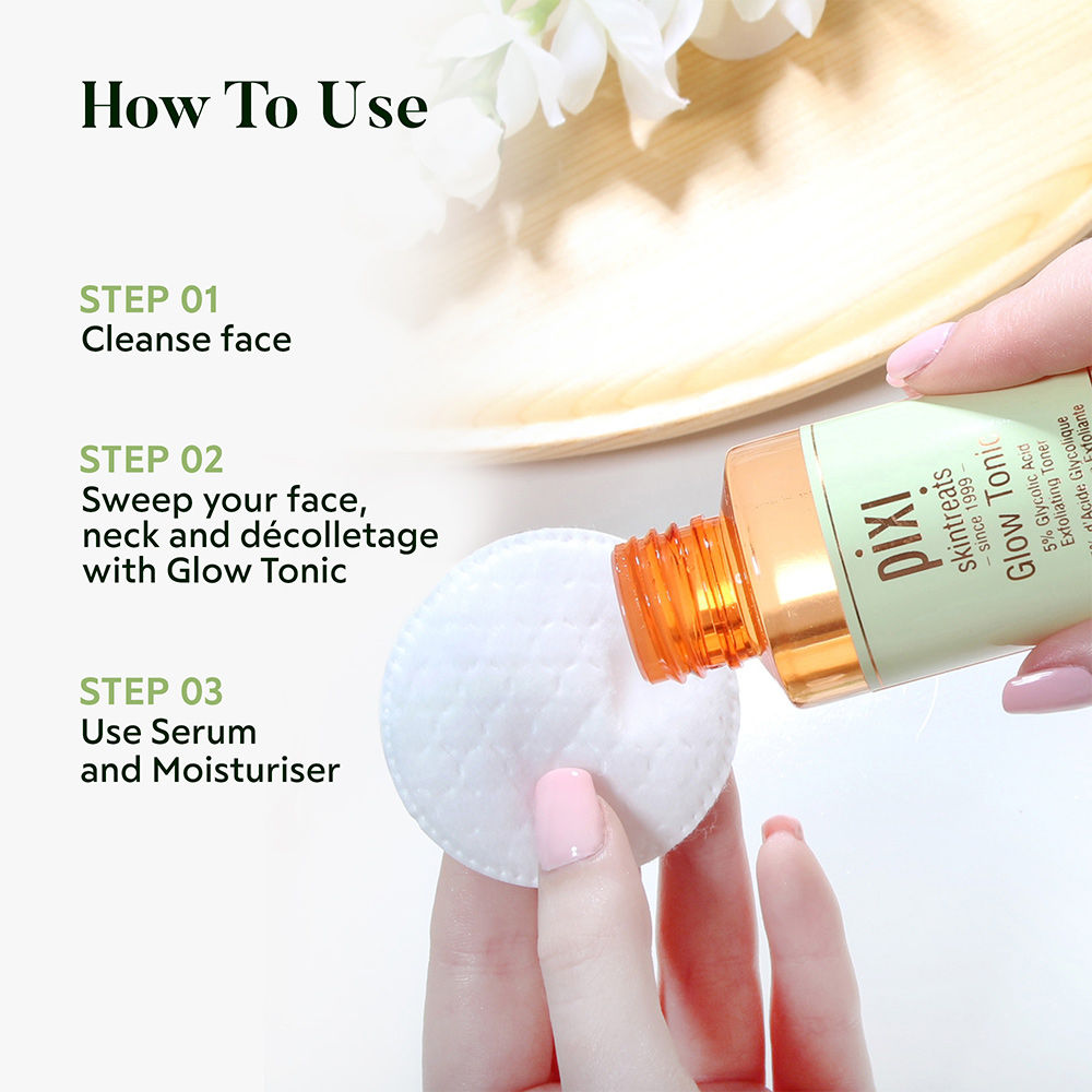 PIXI Glow Tonic Exfoliating Toner With Glycolic Acid - 250g PIXI Glow Tonic Exfoliating Toner With Glycolic Acid - 250g