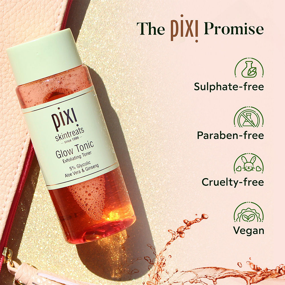 PIXI Glow Tonic Exfoliating Toner With Glycolic Acid - 250g PIXI Glow Tonic Exfoliating Toner With Glycolic Acid - 250g