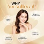 Aryanveda 24 Carat Gold Bleach Cream