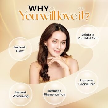 Aryanveda 24 Carat Gold Bleach Cream -400g