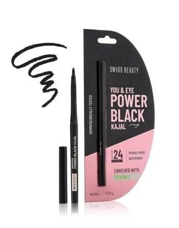 SWISS BEAUTY You & Eye Power Black Pencil Kajal
