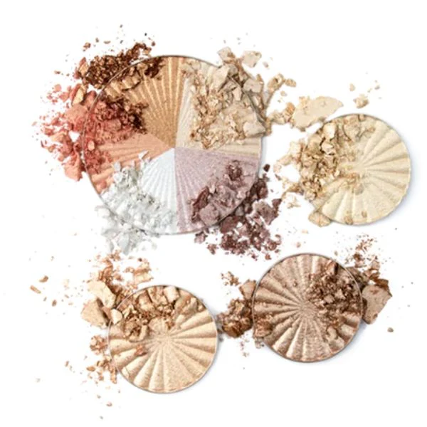 color-intensive and long lasting.= new OFRA Glow Up Highlighter Palette