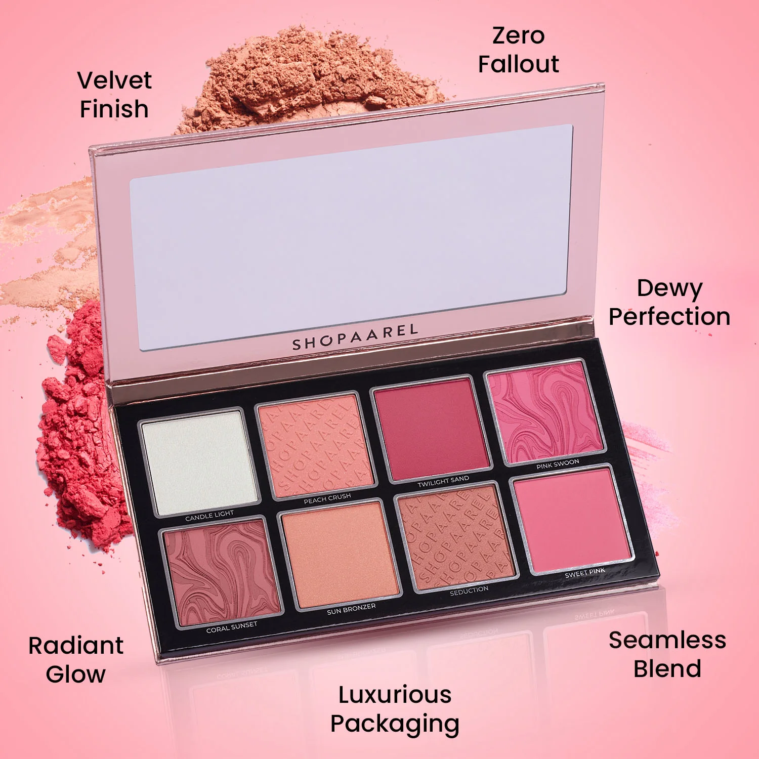Big Bang - Blusher palette 02 best Shopaarel Big Bang Blusher Palette - 02