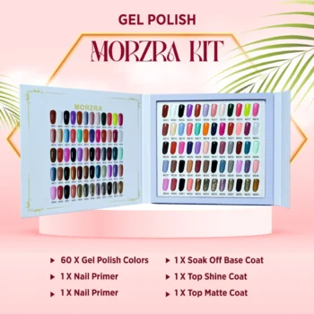 Shills Professional Gel Polish Kit Morzra Hema Free - 65pcs