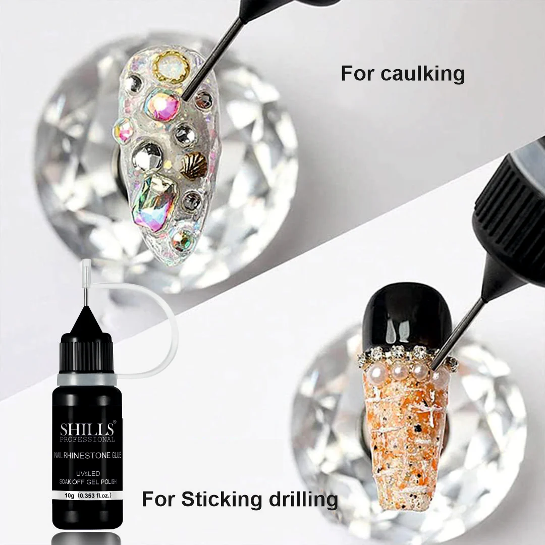 Shills Professional Nail Rhinestone Glue2 Shills Professional Nail Rhinestone Glue-10ml