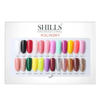Shills Professional Painting Nail Gel Set Box - 24pcs Kolinsky