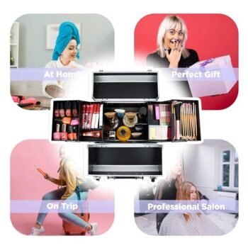 Makeup Vanity Kit Cosmetic Storage Case