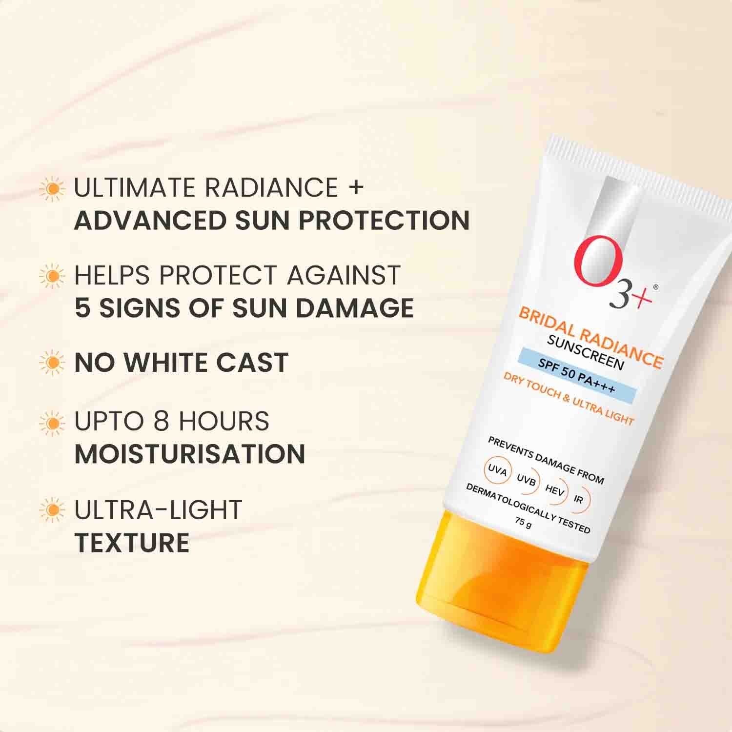 Bridal Radiance Sunscreen SPF 50 PA