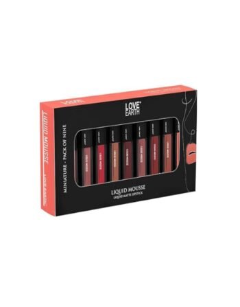 LoveEarth Liquid Matte Lipstick Combo Pack - 9Piece