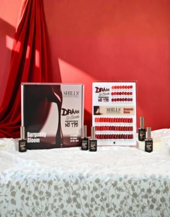 Shills Professional Drama Is Over Burgundy Bloom Gel Polish