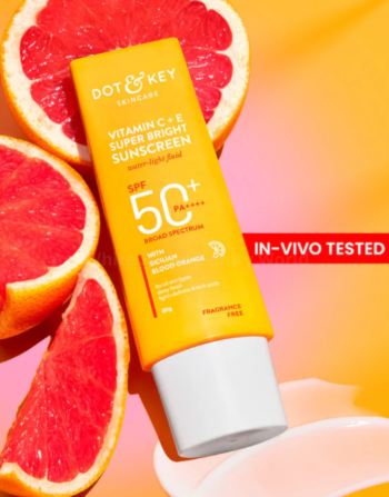 Vitamin C + E Sunscreen, IN-VIVO Tested SPF 50+ PA++++ 80g
