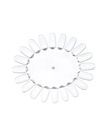 Shills Professional Nail Art Practice Wheel Clear 20pcs