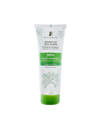 Pilgrim 99% Aloe Vera Gel With White Lotus-200ml