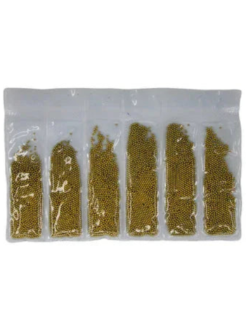 Shills Professional Caviar Beads Gold Nail Accessories