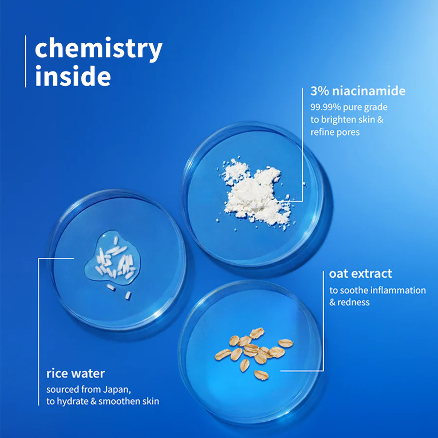 3% Niacinamide & Rice Water Toner for Bright Skin2