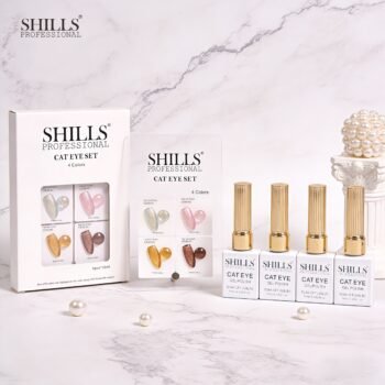 Shills Professional Cat Eye Gel Polish Set-4pcs