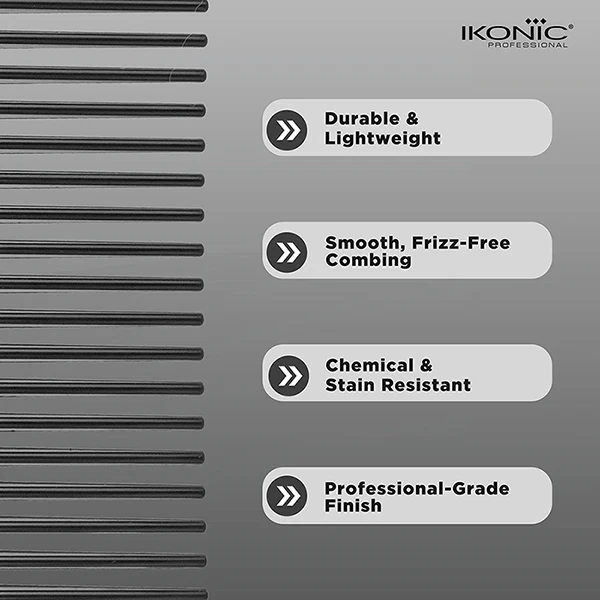 Ikonic Professional Hair Dressing Comb Set2