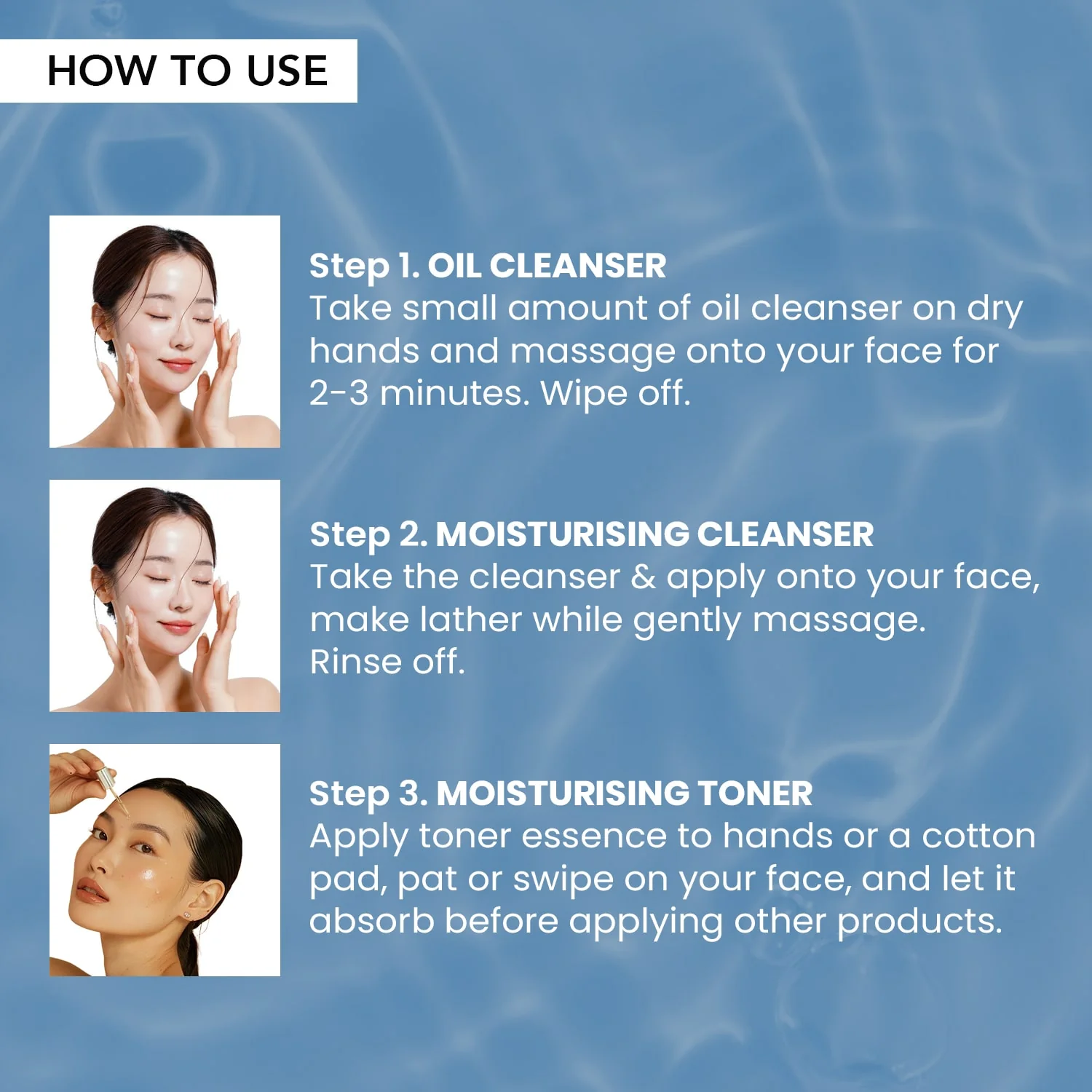 O3+ Mijoo Korea Glass Glow Facial Kit with Birch Tree Sap & Hyaluronic Acid6