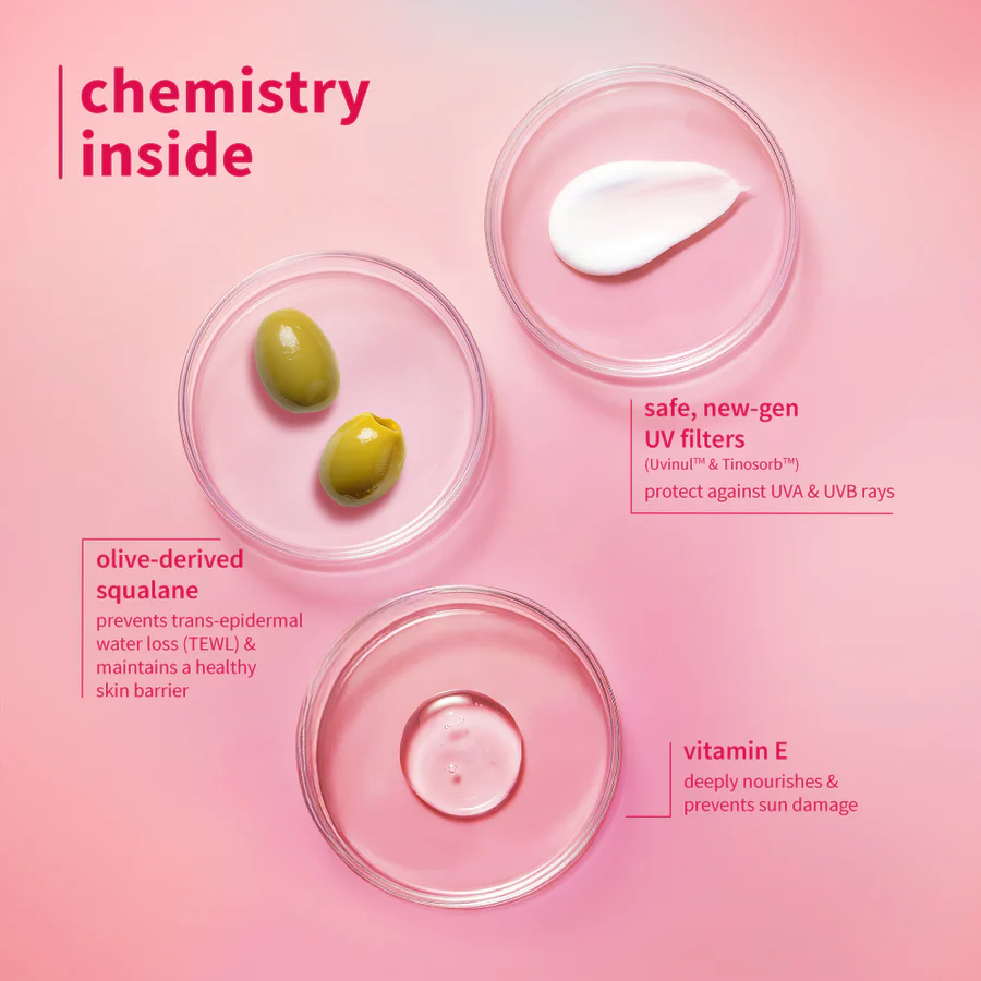 Plum Squalane & Vitamin E SPF 50 PA+++ Dewy-Bright Sunscreen2