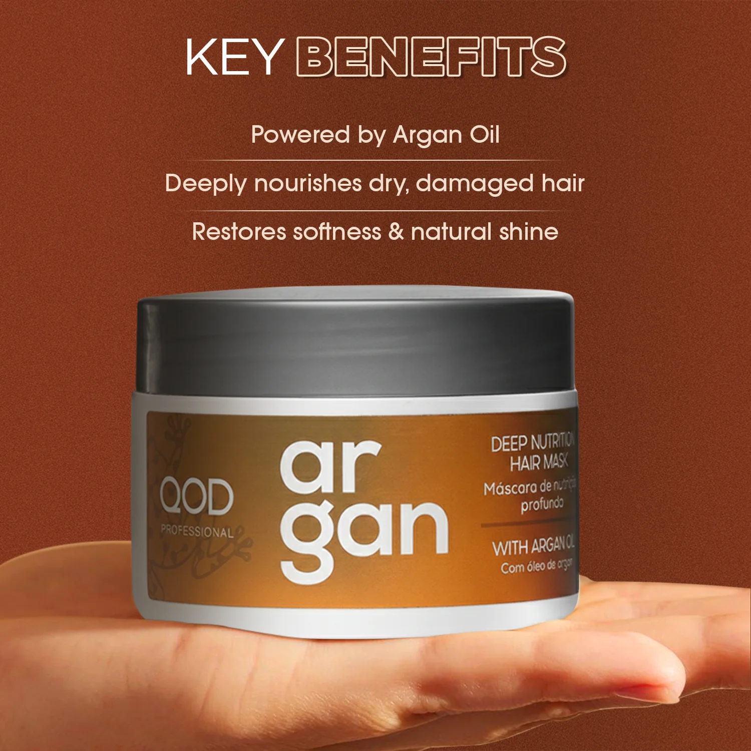 QOD Pro Argan Hair Mask 300 ml3