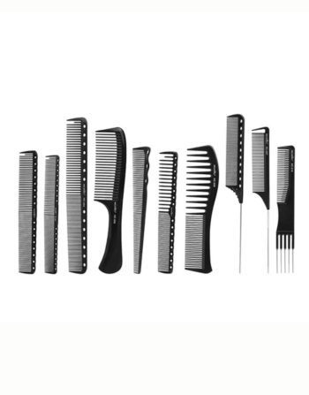 Ikonic Professional Hair Dressing Comb Set-10pcs