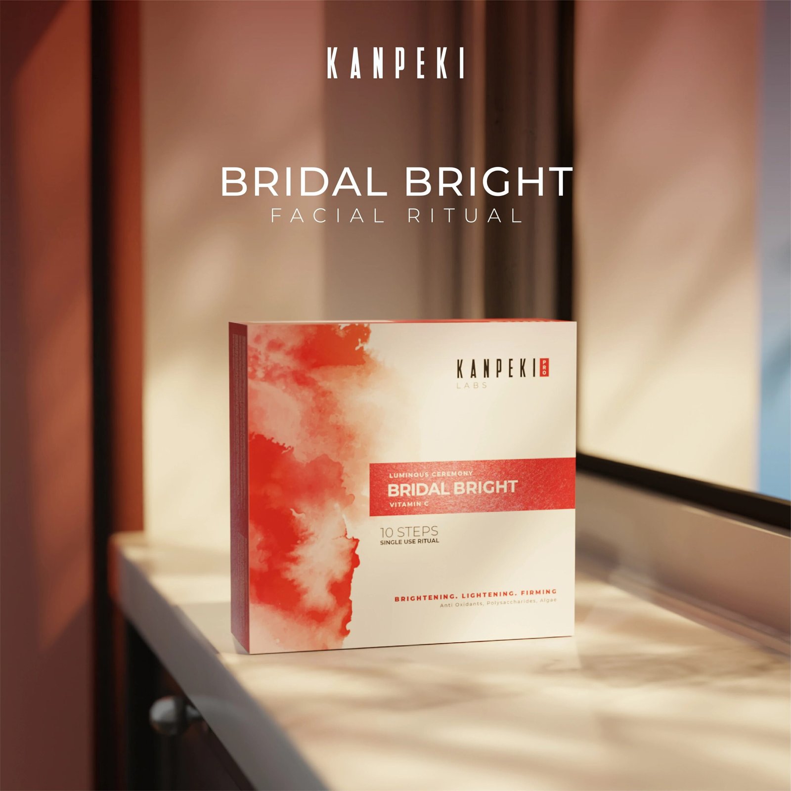 Kanpeki Labs Pro Bridal Bright - 10 Step Facial Kit