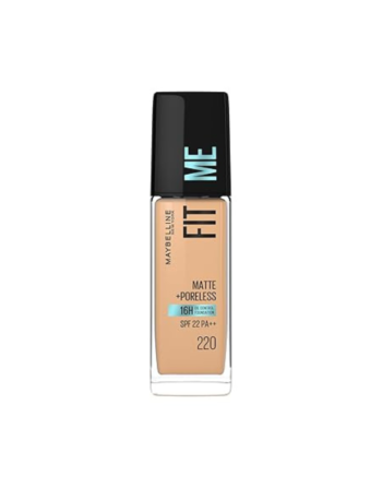 Maybelline Fit Me Matte+ Poreless Foundation 220 Natural Beige (30ML)