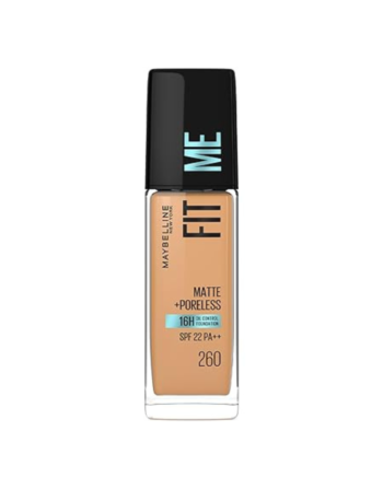 Maybelline Fit Me Matte+ Poreless Foundation 260 (30ML)