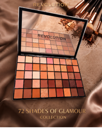 Revolution 72 Shades of Glamour Eyeshadow Palette