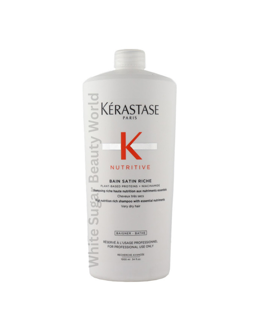 White Sugar Beauty World - 2026-05-28T160854.647 Kerastase Nutritive Bain Satin Riche Shampoo-1L