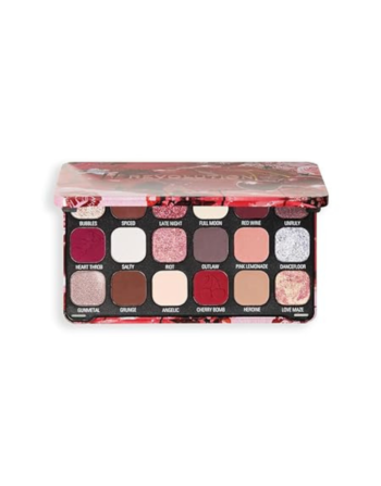 Makeup Revolution Cherry Rebel Red Eyeshadow Palette