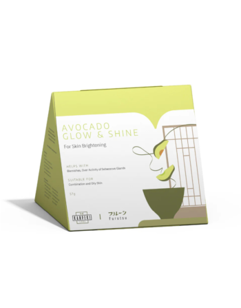 Kanpeki Lab Furutsu Avocado Glow & Shine Facial Kit
