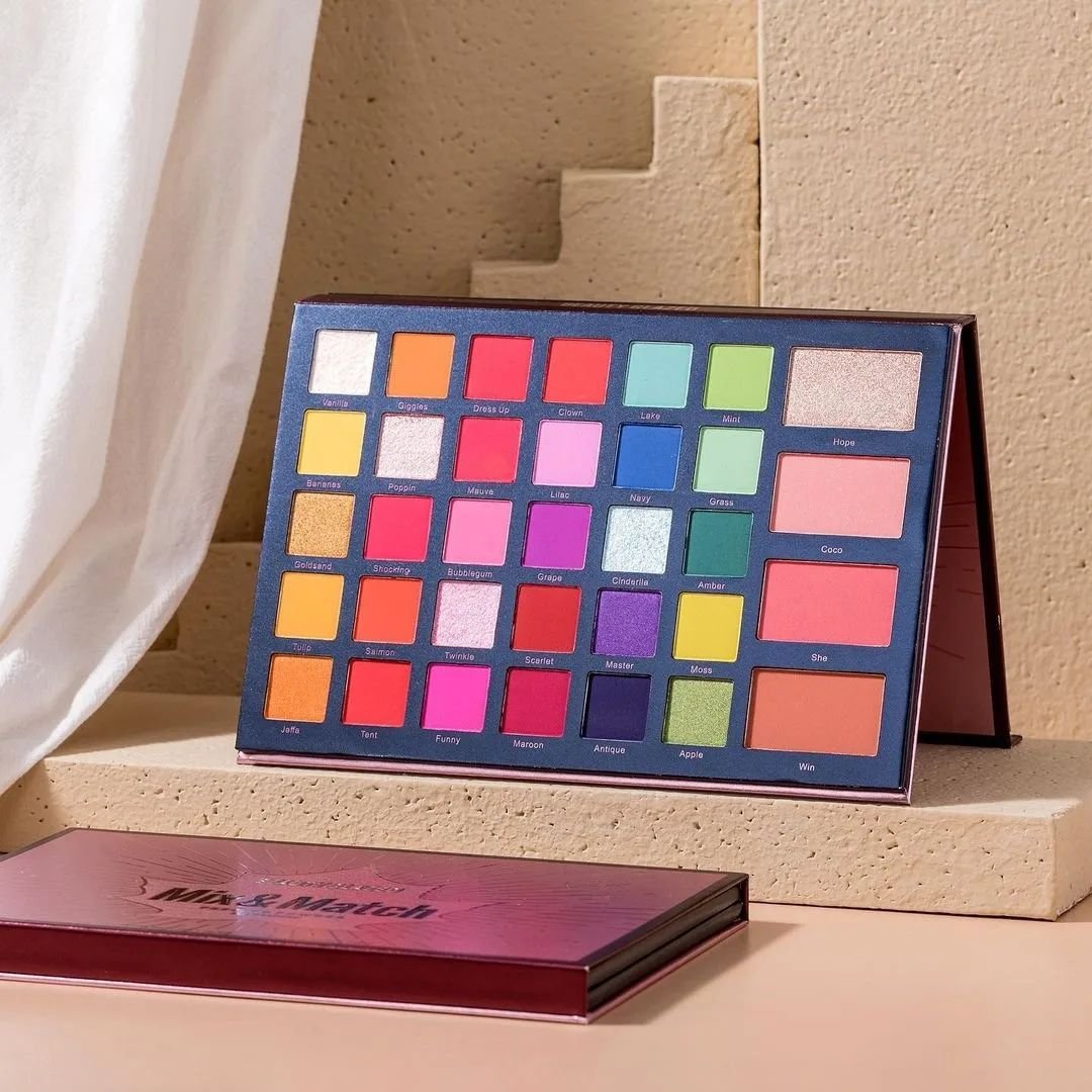 BeautyGlazedMix_Match68ColorsEyeshadowPalette1