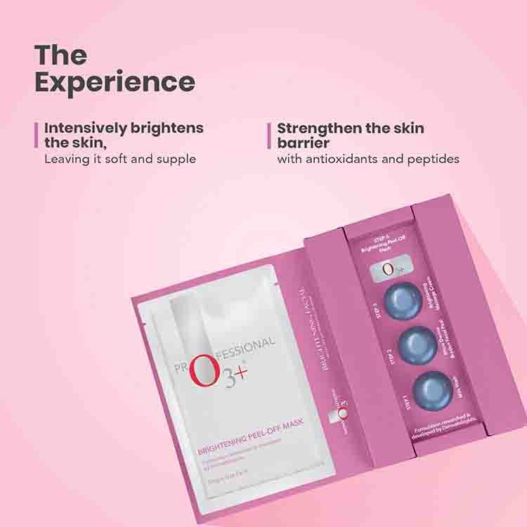 o3+ Brightening Facial Kit With Peel Off Mask for Dull Skin3