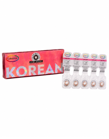 Colourway Korean One Day Contact Lens - Lumi Hazel Pink