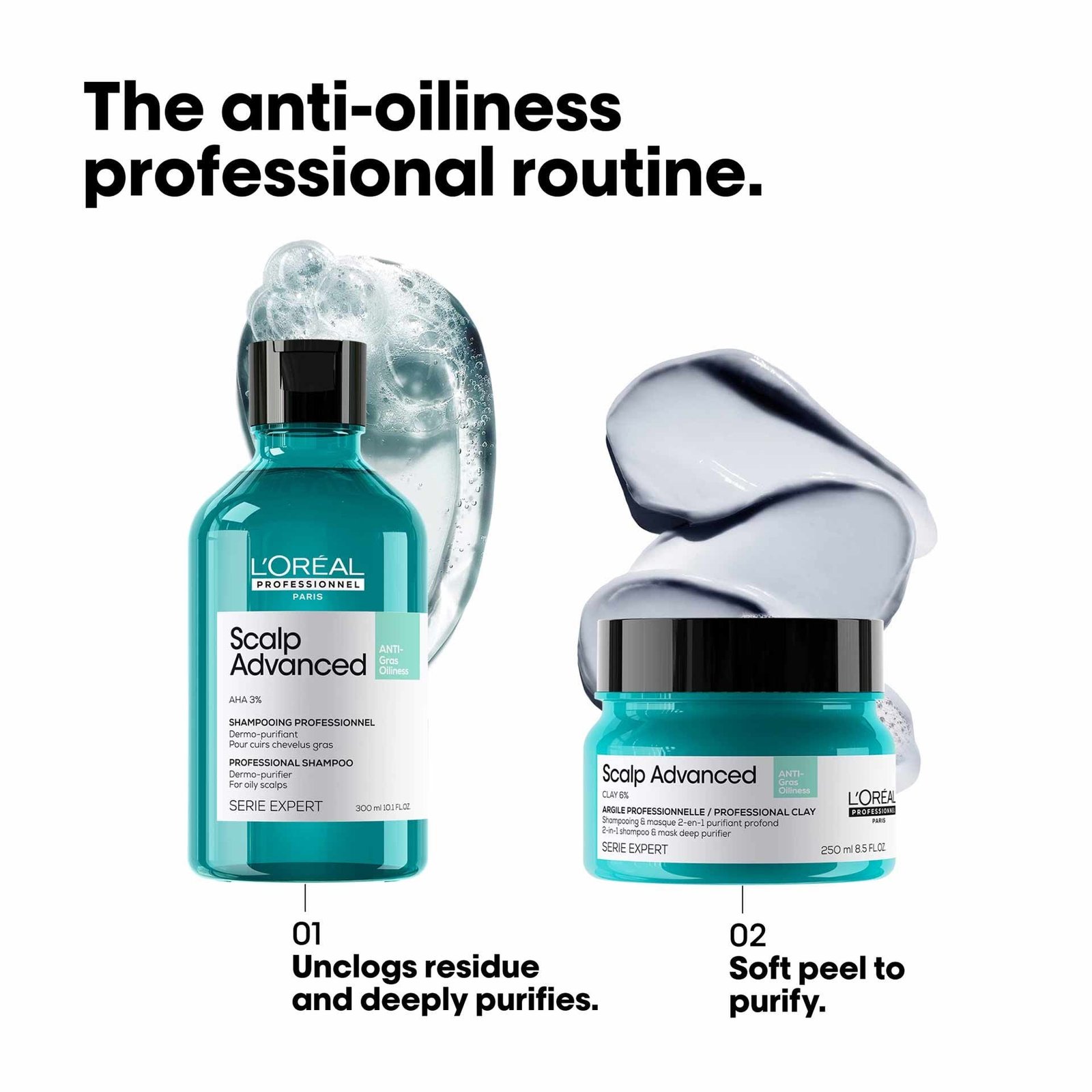 Anti-oiliness-professional-routine
