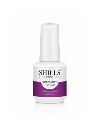 Shills Professional Rubber Matte Top Coat – 15ml