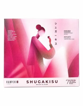 Kanpeki Shugakisu Bright & Glow 7 Step Skin Repair Facial Kit Jar