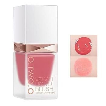 O.TWO.O Velvet Liquid Blush 15g-Pink Purple